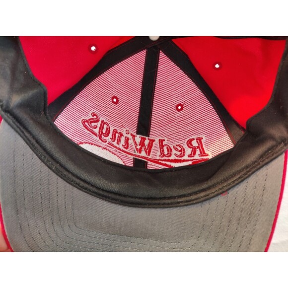 Vintage Detroit Red Wings Hockey Baseball Hat Twins Enterprise, Inc. NHL - Picture 7 of 11